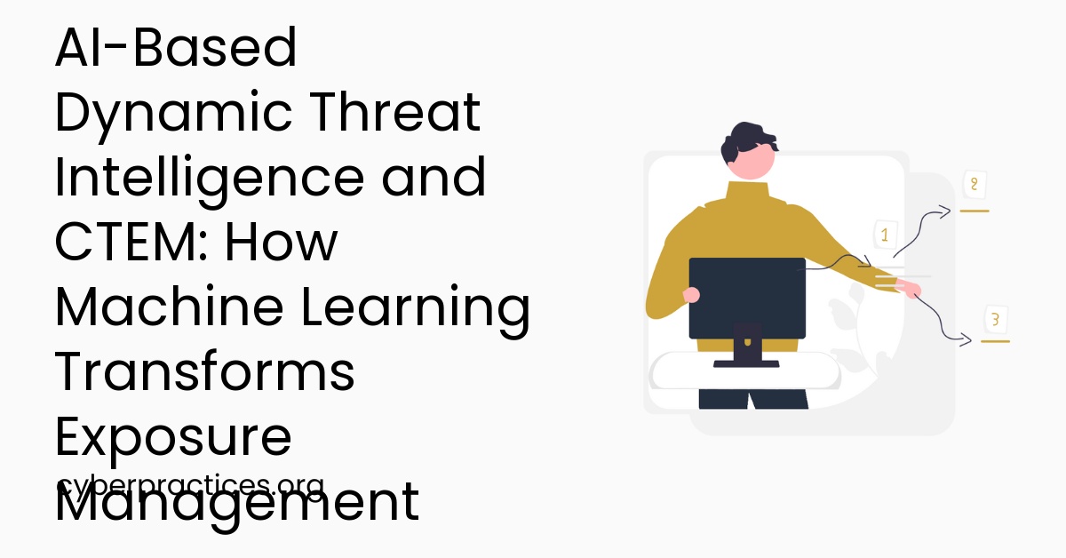 AI-Based Dynamic Threat Intelligence and CTEM: How Machine Learning Transforms Exposure Management